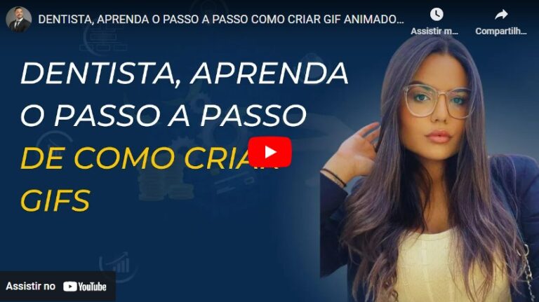 DENTISTA, APRENDA O PASSO A PASSO COMO CRIAR GIF ANIMADO PARA O INSTAGRAM, Doutor Soluções