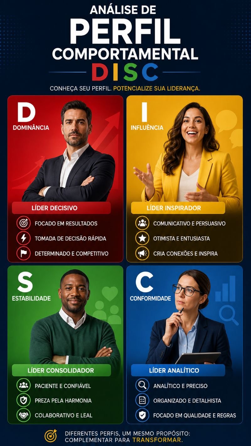 Print da Análise de Perfil Comportamental — Método DISC